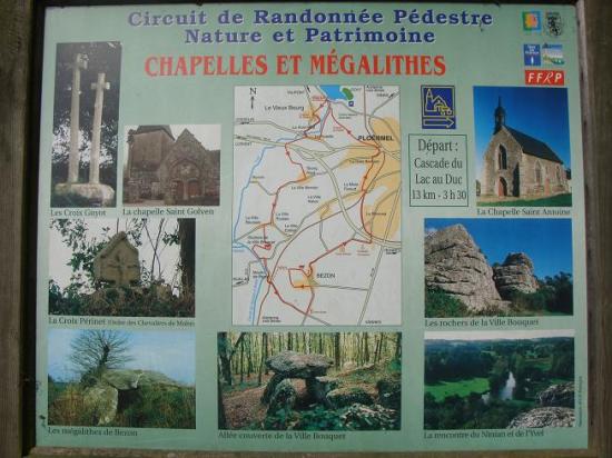 circuit des chapelles et mégalithes