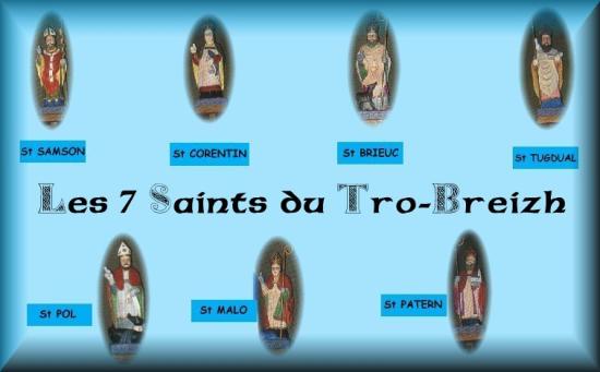les 7 saints du Tro-Breizh